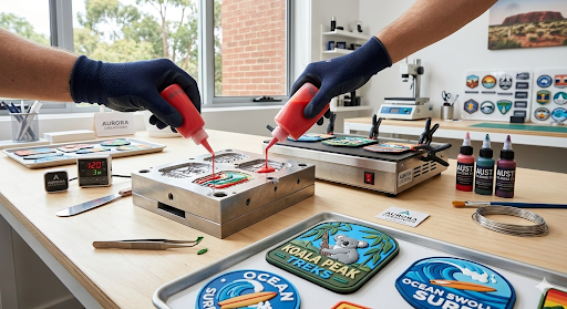 create PVC patches and 3D silicone patches