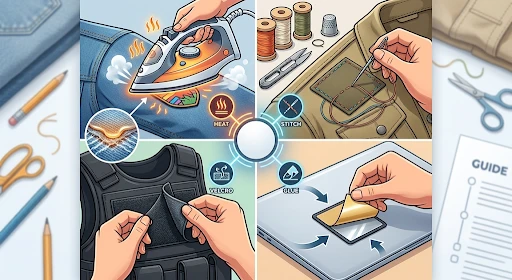 differences between all patch backing types.